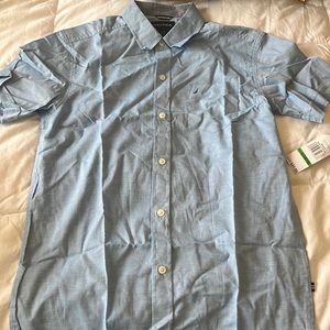 Nautical Chambray Blue Boys shirt